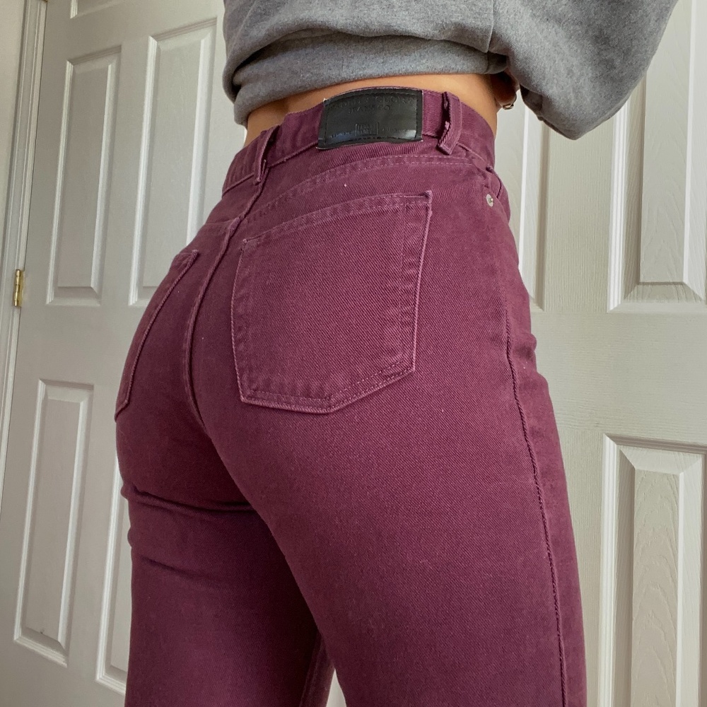 Vintage faded glory Jeans | Plum Faded Glory jeans | 90s vintage jeans